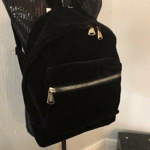 AIMEE KESTENBERG TAMITHA Black VELVET BACK Pack
